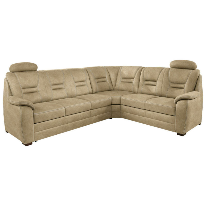 Beldomo Comfort ECKSOFA Braun, Grau
