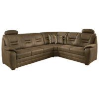 Beldomo Comfort ECKSOFA Dunkelbraun