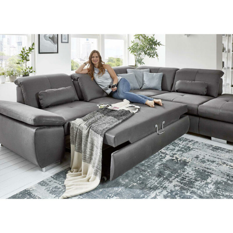 Beldomo Speed ECKSOFA Grau – Bild 2