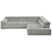 Beldomo Speed ECKSOFA Silber Hellgrau 6