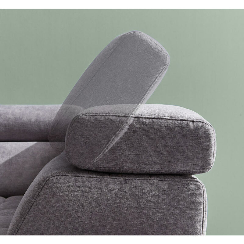 Beldomo Style ECKSOFA Grau – Bild 3