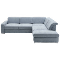 Beldomo Style ECKSOFA Hellblau