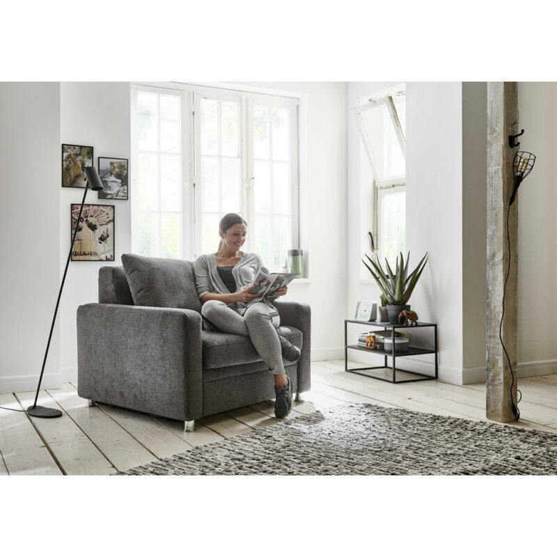 Beldomo Style SCHLAFSESSEL Hellgrau – Bild 2