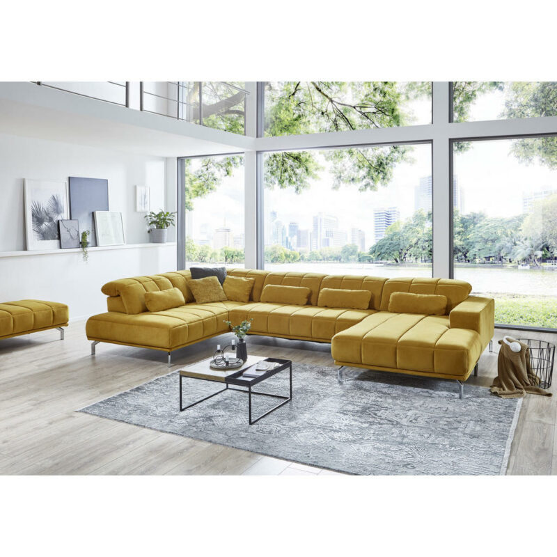 Beldomo Style WOHNLANDSCHAFT Currygelb – Bild 2