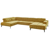 Beldomo Style WOHNLANDSCHAFT Currygelb