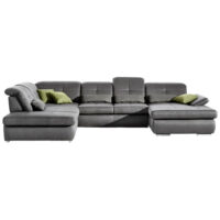 Beldomo Style WOHNLANDSCHAFT Grau 6