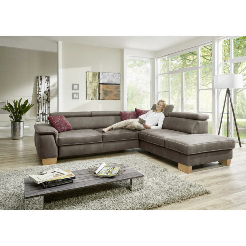 Beldomo System ECKSOFA Hellbraun – Bild 2