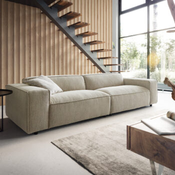 Big-Sofa Tenso 285 x 105 Chenille Beige