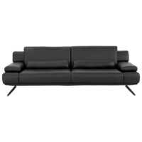 Chilliano DREISITZER SOFA Schwarz