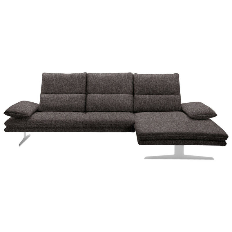 Chilliano ECKSOFA Dunkelbraun