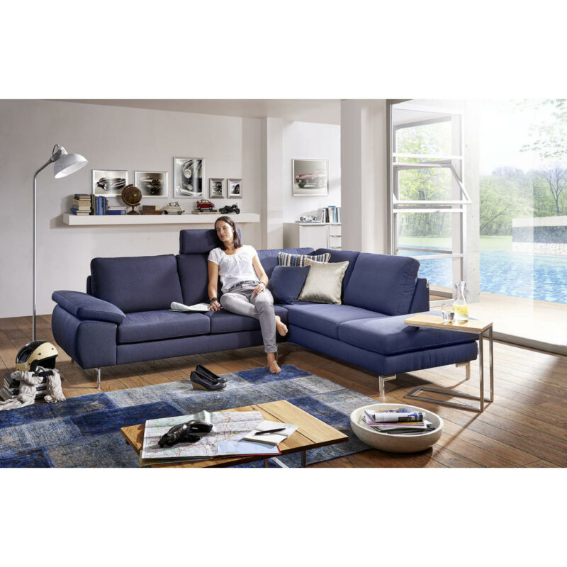 Chilliano Ecksofa Blau – Bild 2