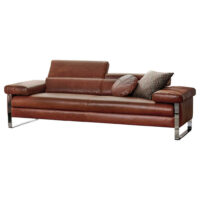 Chilliano ZWEISITZER SOFA Braun