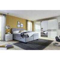 Elegando BOXSPRINGBETT Hellgrau