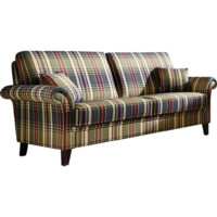 Elegando DREISITZER SOFA Mehrfarbig