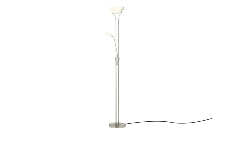 KHG LED-Deckenfluter, 2-flammig ¦ silber Ø: 25.5 Lampen & Leuchten > Innenleuchten > Stehlampen - Höffner