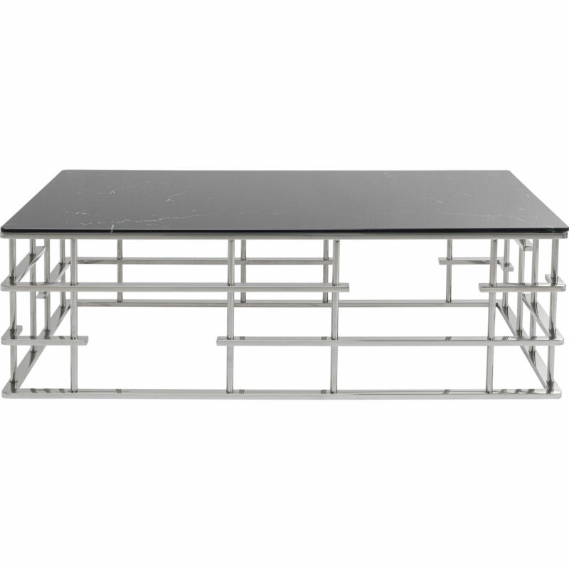 Couchtisch Rome Silber 130x70cm