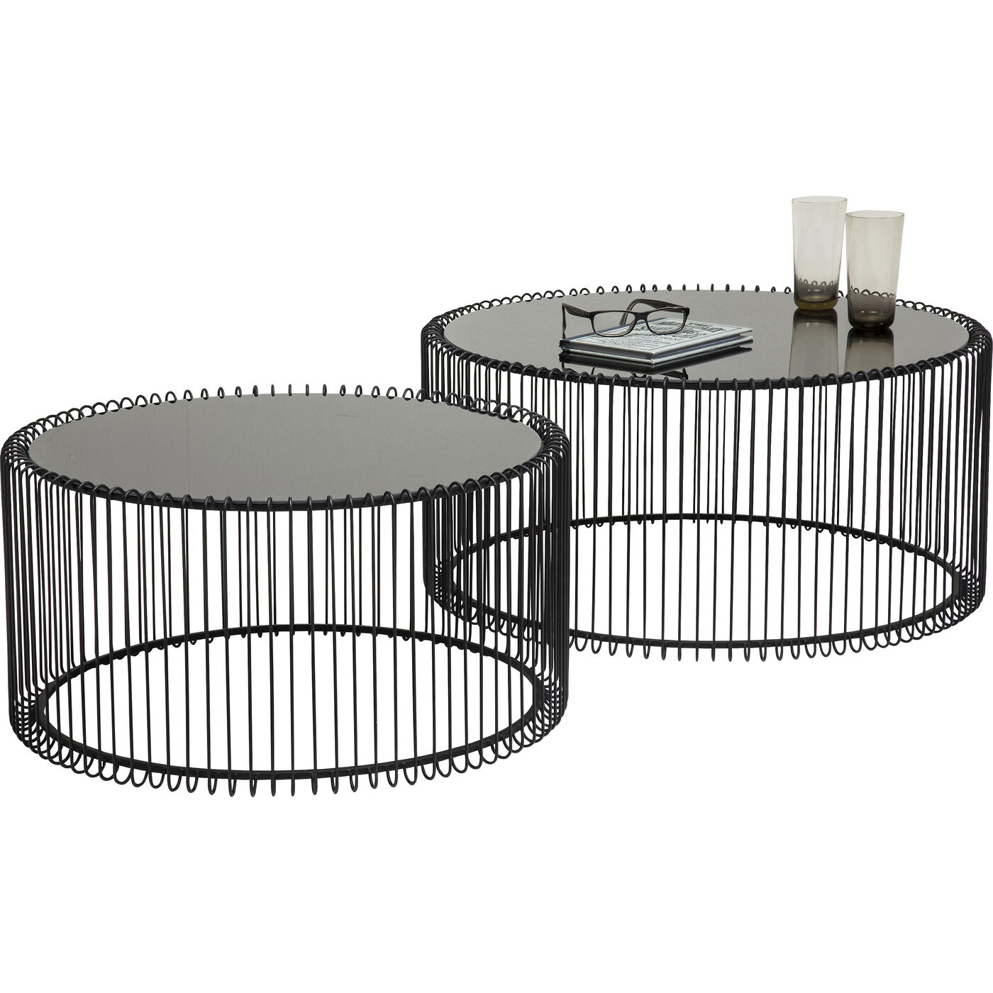 Couchtisch Wire Black (2/Set) 38 Couchtisch Wire Black (2/Set)