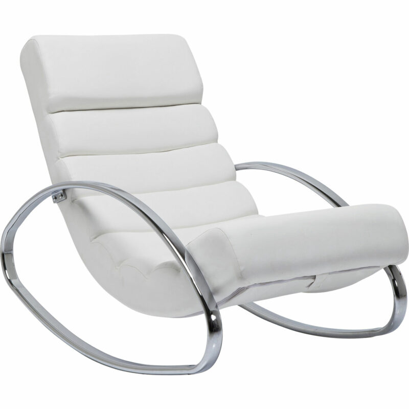 Schaukelsessel Manhattan White