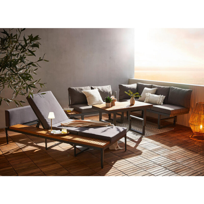 Ambia Garden SONNENLIEGE Grau – Bild 3