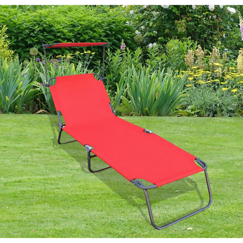 Ambia Garden SONNENLIEGE Rot – Bild 3